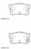 ASIMCO KD9709 Brake Pad Set, disc brake